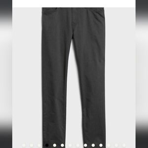 Banana Republic Traveler Gray Pants 31/30 Slim Fit New